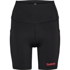 Szorty damskie Hummel Hiit Intensity. Czarne obuwie sportowe treningowe Hummel, bez wzorów, na fitness i siłownię. Za 251.00 zł.