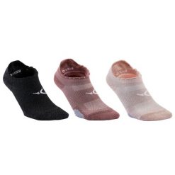 Skarpetki fitness Domyos niskie. Czarne skarpetki damskie DOMYOS, bez wzorów, z dzianiny. Za 39.99 zł.