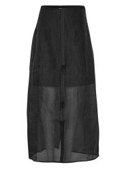 MOSS COPENHAGEN Spódnica "Belesa" w kolorze czarnym rozmiar: L. Czarne spódnice damskie Moss Copenhagen, na co dzień, l, bez wzorów, maxi. Za 148.96 zł.