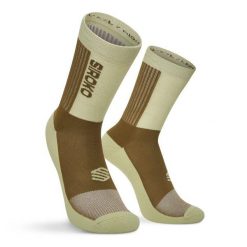 Skarpety rowerowe MTB Kolarstwo Siroko MTB Shred Matcha. Zielone skarpetki damskie SIROKO, bez wzorów. Za 72.00 zł.