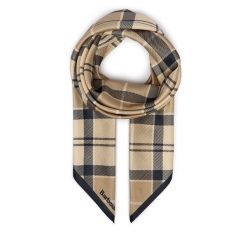 Chusta Barbour. Brązowe chusty damskie Barbour, bez wzorów. Za 179.99 zł.