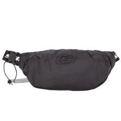 Torebka nerka sportowa dla dorosłych Skechers Nevada Waist Bag pojemność 6 L. Czarne nerki i saszetki damskie Skechers, bez wzorów, z materiału. Za 59.99 zł.