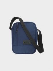 4F Saszetka crossbody uniseks - granatowa Uniwersalny. Niebieskie nerki i saszetki damskie 4F, bez wzorów, z dzianiny. W wyprzedaży za 39.99 zł.
