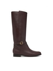 LAUREN RALPH LAUREN Oficerki 802974383003 Brązowy. Brązowe kozaki damskie Lauren Ralph Lauren, ze skóry, bez obcasa, na płaskiej podeszwie, bez zapięcia. Za 1,299.00 zł.