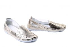 ARTIKER RELAKS 56C2694 złoty, półbuty damskie. Żółte półbuty damskie Artiker Relaks, na lato, bez wzorów, ze skóry, bez obcasa, bez zapięcia. Za 204.90 zł.