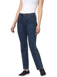 WITT WEIDEN Dżinsy - Regular fit - w kolorze granatowym rozmiar: 50. Niebieskie jeansy damskie WITT WEIDEN. Za 43.99 zł.