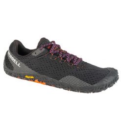 Buty do biegania damskie, l Vapor Glove 6. Czarne obuwie sportowe damskie Merrell, z gumy, do biegania. Za 516.00 zł.
