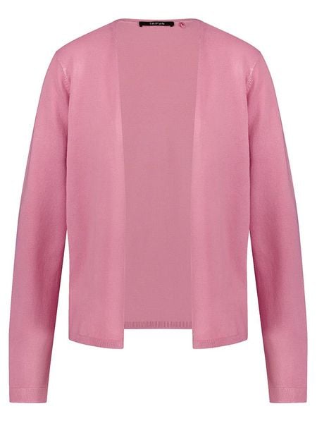 TAIFUN Kardigan w kolorze jasnoróżowym rozmiar: 42. Różowe kardigany damskie Taifun, s, bez wzorów, z wiskozy. Za 130.81 zł.