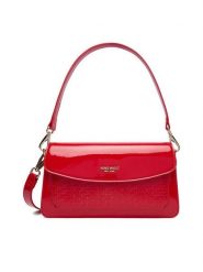 Nine West Torebka CEO-MISSISIPI-GLAR0 Czerwony. Czerwone torebki klasyczne damskie Nine West, z materiału, bez dodatków. Za 229.99 zł.