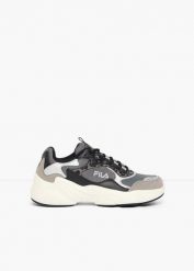 Sneakersy chunky marki Fila ze zwierzęcymi detalami. Czarne obuwie sportowe treningowe bonprix. Za 329.99 zł.