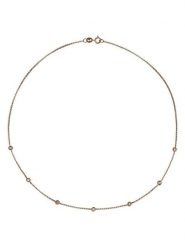 DIAMANTA Złoty naszyjnik z diamentami - dł 40 cm rozmiar: onesize. Żółte naszyjniki damskie DIAMANTA, z diamentem, złote. Za 2,253.99 zł.