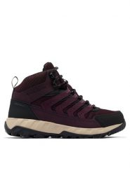 Columbia Trekkingi Strata Trail Mid 2078561 Czerwony. Czerwone obuwie trekkingowe damskie Columbia, ze skóry, bez zapięcia. Za 399.99 zł.