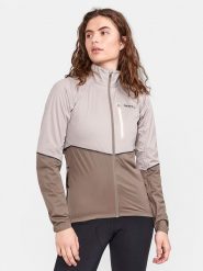 Craft Kurtka kolarska "Adv Endurance Hydro" w kolorze beżowo-jasnobrązowym rozmiar: XS. Brązowe kurtki sportowe damskie Craft, m, bez wzorów, bez kaptura. Za 209.95 zł.