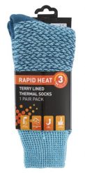 2058 Trespass Thermski Ultra grube skarpety z wyściełką frotte Nordic Stripe. Żółte skarpetki damskie 2117 OF SWEDEN, bez wzorów, z dzianiny. Za 159.99 zł.