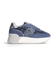 Liu Jo Sneakersy w kolorze srebrno-niebieskim rozmiar: 40. Niebieskie obuwie sportowe damskie Liu Jo, bez zapięcia. Za 417.28 zł.