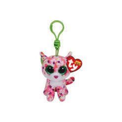 Brelok TY INC Beanie Boos różowy kot Sophie. Czerwone przytulanki i maskotki TY INC. Za 14.99 zł.