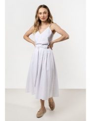 Awama Spódnica w kolorze białym rozmiar: S. Białe spódnice damskie Awama, s, bez wzorów, z bawełny, midi. Za 139.99 zł.