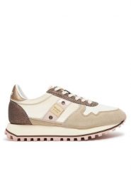 Blauer Sneakersy F4MILLEN01/SUG Beżowy. Brązowe obuwie sportowe damskie Blauer, ze skóry, bez zapięcia. W wyprzedaży za 289.99 zł.
