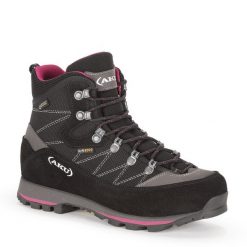 Buty trekkingowe damskie AKU Trekker Lite III GTX. Czarne obuwie trekkingowe damskie Aku, bez zapięcia. Za 524.99 zł.