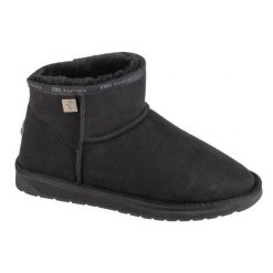 Buty Emu Australia Platinum Slim Darling WP11875-BLAK czarne. Czarne śniegowce damskie z gumy. Za 783.33 zł.