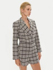 Bruuns Bazaar Marynarka Nanyas BBW4175 Szary Loose Fit. Szare marynarki i żakiety damskie Bruuns Bazaar, bez wzorów, z syntetyku. Za 649.99 zł.