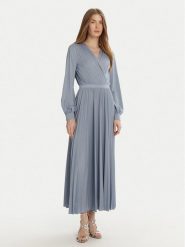 Marella Sukienka dzianinowa Cascia 2513621091 Niebieski Regular Fit. Niebieskie sukienki damskie Marella, bez wzorów, z dzianiny, bez ramiączek. Za 999.99 zł.