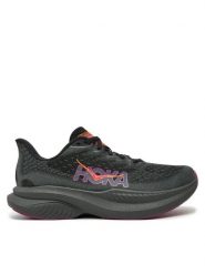 Hoka Buty do biegania Mach 6 1147810 Czarny. Czarne obuwie sportowe damskie HOKA, z materiału, bez zapięcia, do biegania. Za 609.99 zł.