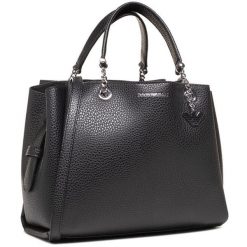 Torebka Emporio Armani. Czarne torebki klasyczne damskie Emporio Armani, bez dodatków. Za 779.99 zł.