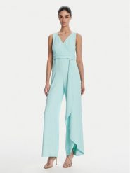 ARTIGLI Kombinezon ACTU002152 250 Turkusowy Regular Fit. Niebieskie sukienki damskie Artigli, bez wzorów, z syntetyku, bez ramiączek. Za 579.99 zł.
