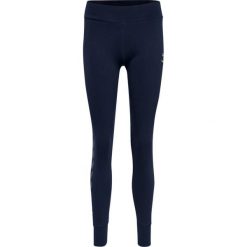 Damskie legginsy bawełniane Hummel Move Grid. Niebieskie legginsy damskie Hummel, xs, bez wzorów, z bawełny. Za 177.50 zł.