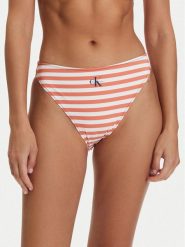 Calvin Klein Swimwear Dół od bikini LV00Q61147 Pomarańczowy. Brązowe bikini Calvin Klein Swimwear, bez wzorów, z syntetyku. Za 189.99 zł.