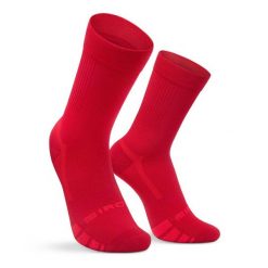 Skarpetki gravel Kolarstwo Siroko GS1 Red. Czerwone skarpetki damskie SIROKO, bez wzorów, z elastanu. Za 71.00 zł.