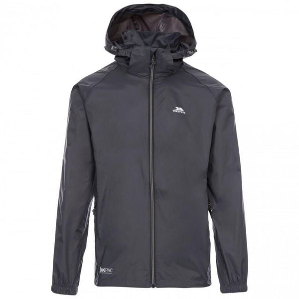 Kurtka Unisex Qikpac X Rozpinana. Szare kurtki damskie Trespass, s, bez wzorów, z poliesteru, bez kaptura. Za 337.99 zł.