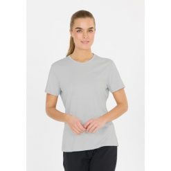 Koszulka treningowa damska Endurance Keily. Szare bluzki damskie Endurance, bez wzorów, sportowe, bez kołnierzyka, bez ramiączek. Za 59.99 zł.