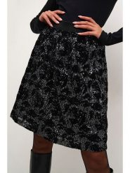 Kaffe Spódnica w kolorze czarnym rozmiar: XL. Czarne spódnice damskie Kaffe, xl, bez wzorów, midi. Za 162.49 zł.