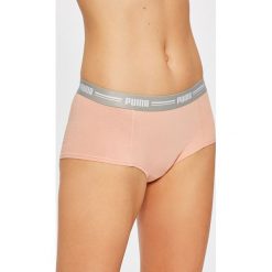 Puma - Figi (2-Pack). Różowe figi Puma, z bawełny. W wyprzedaży za 59.90 zł.