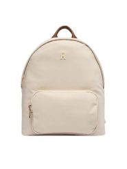Tommy Hilfiger Plecak Popette Dome Backpack AW0AW17939 Écru. Plecaki Tommy Hilfiger, bez wzorów, ze skóry. Za 449.99 zł.
