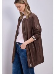 Street One Płaszcz przejściowy w kolorze brązowym rozmiar: 36. Brązowe płaszcze damskie Street One, bez wzorów, bez kaptura. Za 267.29 zł.