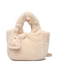 Aldo Torebka Ssoftsherpaa 14141531 Écru. Torebki klasyczne damskie ALDO, z materiału, bez dodatków. Za 229.99 zł.