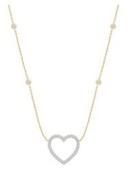 Diamonds lab grown Złoty naszyjnik z diamentami rozmiar: onesize. Żółte naszyjniki damskie Diamonds lab grown, z diamentem, złote. Za 3,893.99 zł.