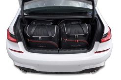 Torby Do Bagażnika Bmw 3 Limousine Phev 2019+ 4Szt Kjust. Czarne torby podróżne KJUST, bez wzorów, z kauczuku. Za 1,231.00 zł.