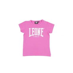 Koszulka z bawełna na co dzień na siłownię. Czerwone bluzki damskie LEONE 1947 APPAREL, bez wzorów, z bawełny, sportowe, bez kołnierzyka, bez ramiączek. W wyprzedaży za 41.41 zł.