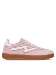 DeeZee Sneakersy AM25218 Różowy. Czerwone obuwie sportowe damskie DeeZee, z materiału, bez zapięcia. Za 99.99 zł.