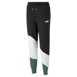 Spodnie Dresowe Puma Power Cat Tr. Czarne spodnie dresowe damskie Puma, l, bez wzorów, z dresówki. Za 170.99 zł.