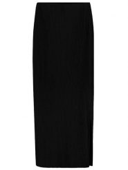 Sublevel Spódnica w kolorze czarnym rozmiar: L. Niebieskie spódnice damskie Sublevel, na co dzień, l, bez wzorów, prążkowane, maxi. Za 74.46 zł.