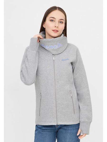 Bench Bluza "Haylo" w kolorze szarym rozmiar: 40. Szare bluzy damskie Bench, bez wzorów, bez kaptura. Za 96.83 zł.