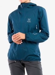 Kurtka z membraną damska Haglofs L.I.M Proof Jacket. Zielone kurtki damskie Haglöfs, na lato, l, bez wzorów, z tkaniny, bez kaptura. Za 747.60 zł.