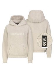 Sublevel Bluza polarowa w kolorze kremowym rozmiar: S. Brązowe bluzy damskie Sublevel, s, bez wzorów, z polaru, bez kaptura. Za 156.61 zł.