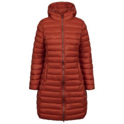 Kurtka Damska Dorothea Padded Jacket. Brązowe kurtki damskie Trespass, bez wzorów, z puchu, bez kaptura. Za 329.99 zł.