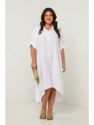 Curvy Lady Sukienka w kolorze białym rozmiar: 40/42. Białe sukienki damskie Curvy Lady, bez wzorów, klasyczne, bez ramiączek. Za 132.05 zł.